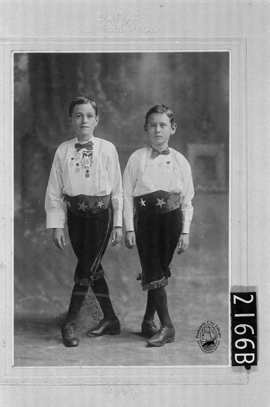 Fred and Hugh Linton