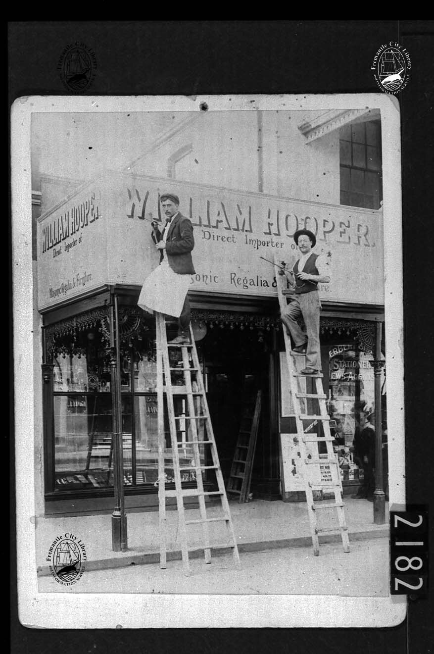 John T Lyons signwriting in High Street