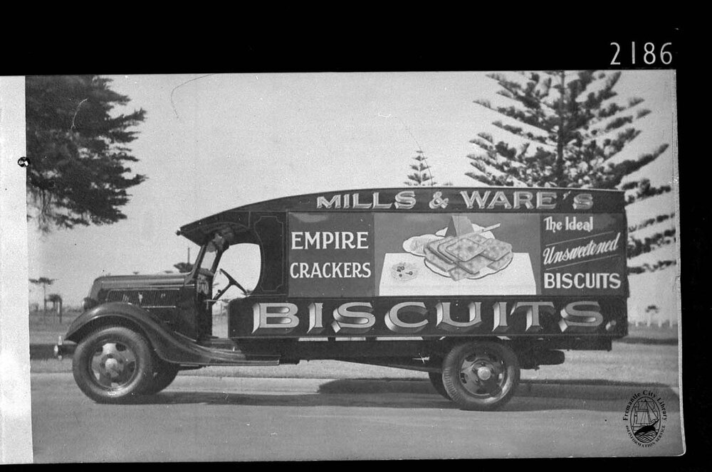 Mills and Ware's van