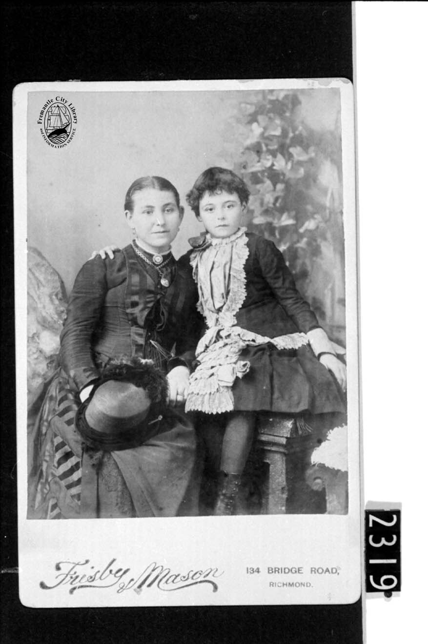 Sarah Albert and her daughter Emma Elizabeth