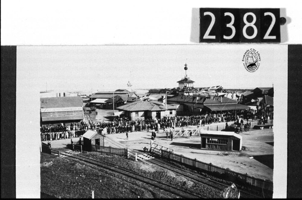 View over Victoria Quay