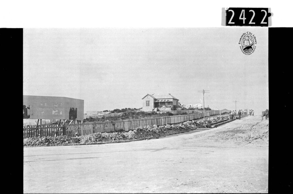 Beaconsfield tramline construction