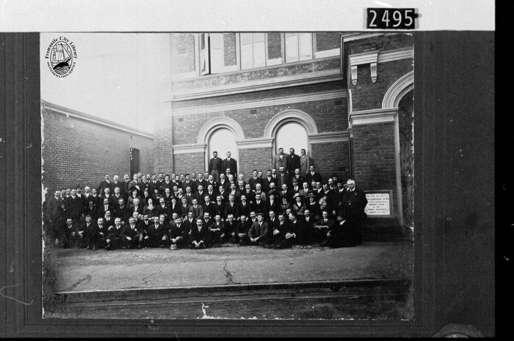 Delegates to the Triennial Labour Congress