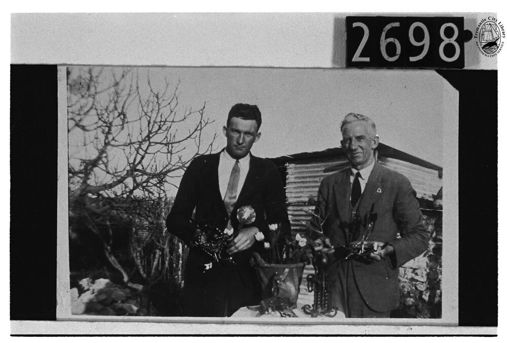 Harry Powell and Burnett Stringfellow