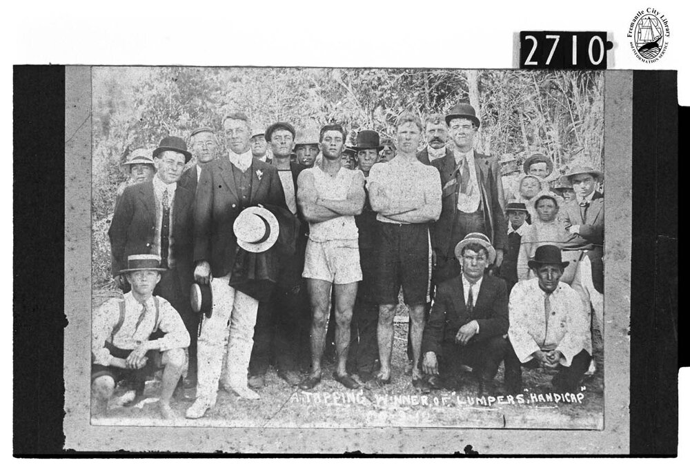 A Tapping : winner of the Lumpers Handicap