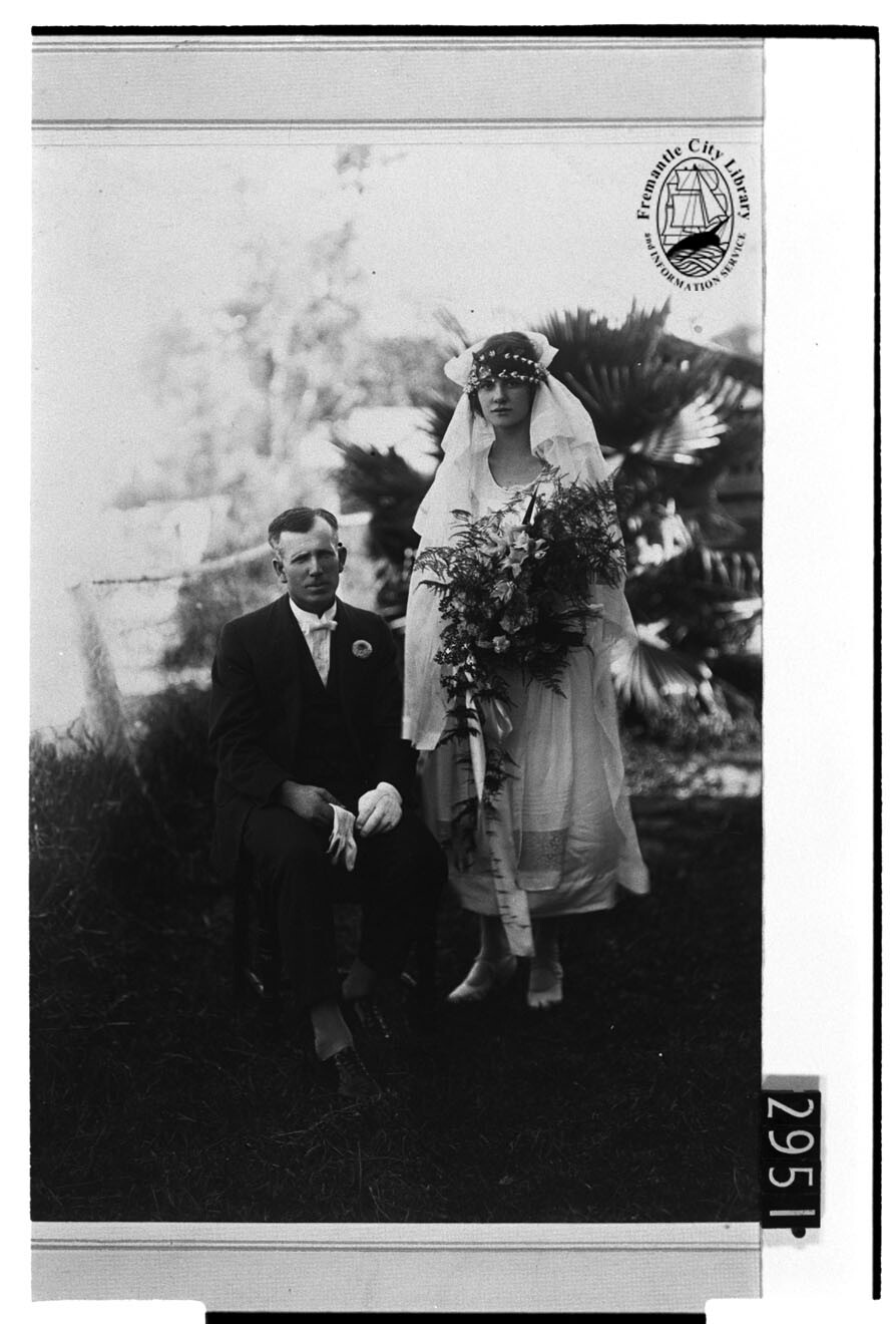 Olive Reichard and Bert Patterson
