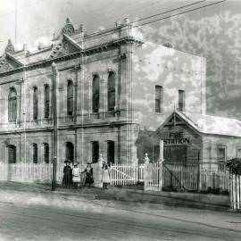 East Fremantle Mechanics Institute, Town Hall & Fire Station.