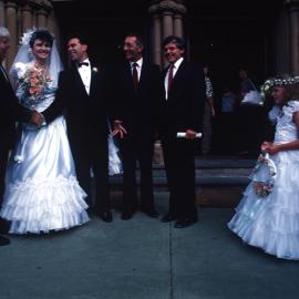 Wedding at St Patricks Basilica.
