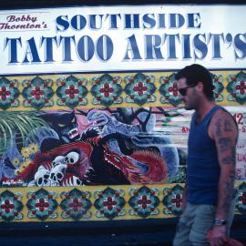 Bobby Thornton's "Southside Tattoo Artist's" 20 Henry Street, Fremantle.
