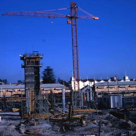 Henderson Street Parking Station and Woolworths under construction