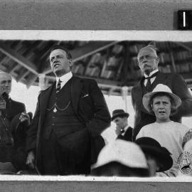 Cr. Brennan, Mr. A. McCallum and J. Cooke (Mayor 1924-1926)