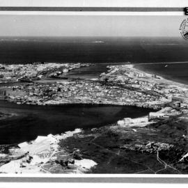 Aerial view of Fremantle from the North East