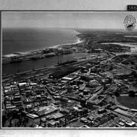 Aerial view of Fremantle looking North