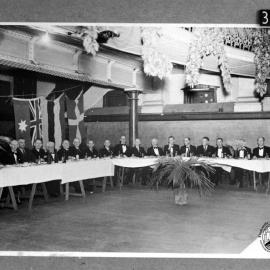 Dinner in Fremantle Town Hall to mark the Centenary of local government in Fremantle