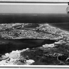 Aerial view of Fremantle from the North East