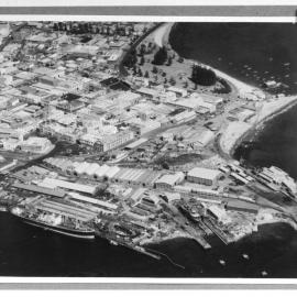 Aerial view of Fremantle from the North