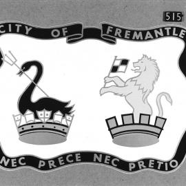 Crest used by F.C.C. until grant of arms on 20.04.1971