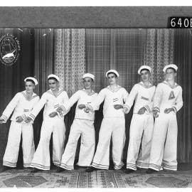 Jean Hicks Dancing School, High Street. Dance Group (Anchor's Away) performing at the Fremantle Town Hall