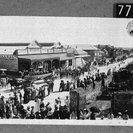 First naval procession in Fremantle