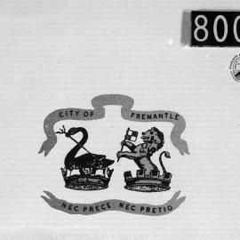 Cover of Fremantle City Council Christmas card