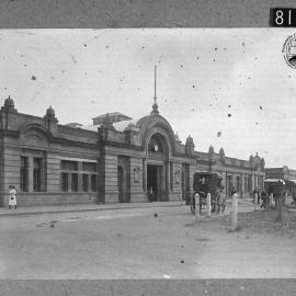 Exterior of Fremantle Railway Station