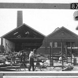 Construction of Power House, South Mole