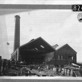 Construction of Power House, South Mole