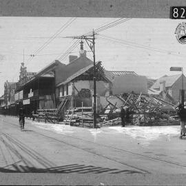 Demolition of building on Lot 424, corner High and Pakenham Streets