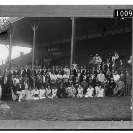 Staff of McIlwraith McEacharn Line at a cricket match