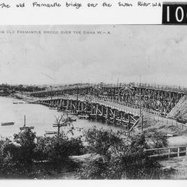 The old Fremantle Bridge over the Swan River