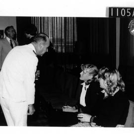 Captain Nei with students