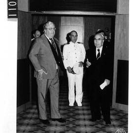 Captain Nei, the Mayor and the Consul General for Japan