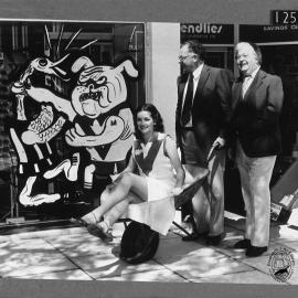 Celebration of South Fremantle Football Club's win over Swan Districts