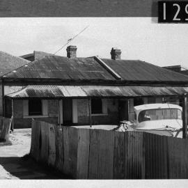 Cottages behind terraced houses in South Terrace