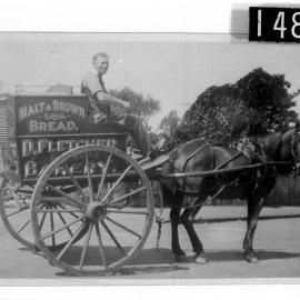 David Fletcher's bread cart