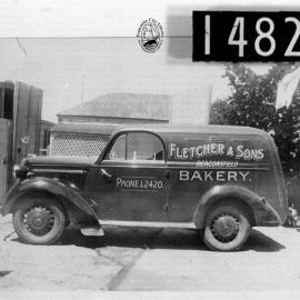 First van for Fletcher and Sons Bakery