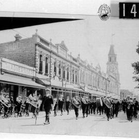ANZAC Day parade in High Street