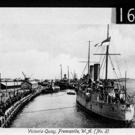 Arrival of HMS Cambrian