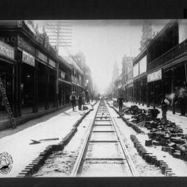 Construction of tramway
