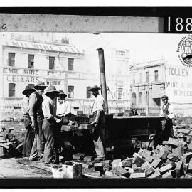 Restoration of the roadway, Phillimore Street at Pakenham Street