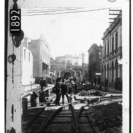 High Street looking west near Cliff Street