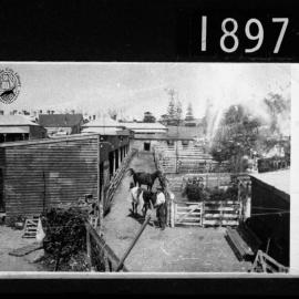 Booth stock sheds and yards