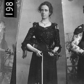 Female violin player