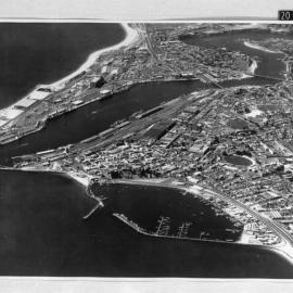 Aerial view of Fremantle