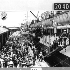 Departure of the 2nd AIF