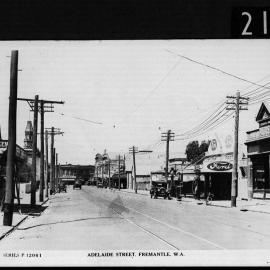Adelaide Street looking towards the Town Hall