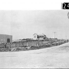 Beaconsfield tramline construction