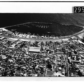 Aerial view of Fremantle and the Fishing Boat Harbour