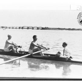 Champion Rowing Pair
