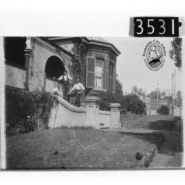 Andrew Wardle and his sons